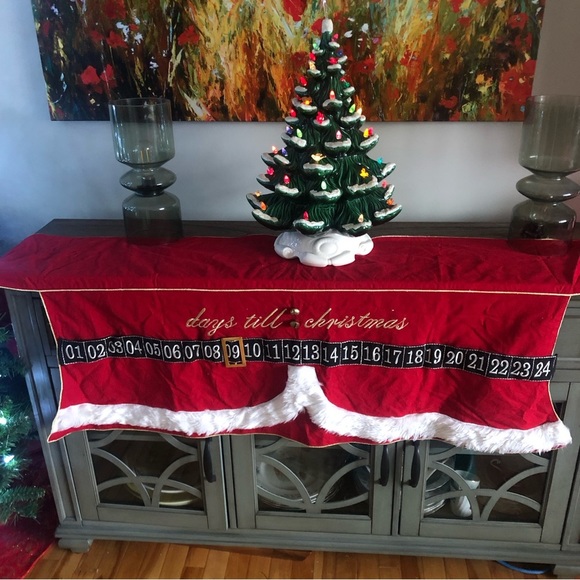 Retro Christmas mantle decoration - Picture 5 of 5